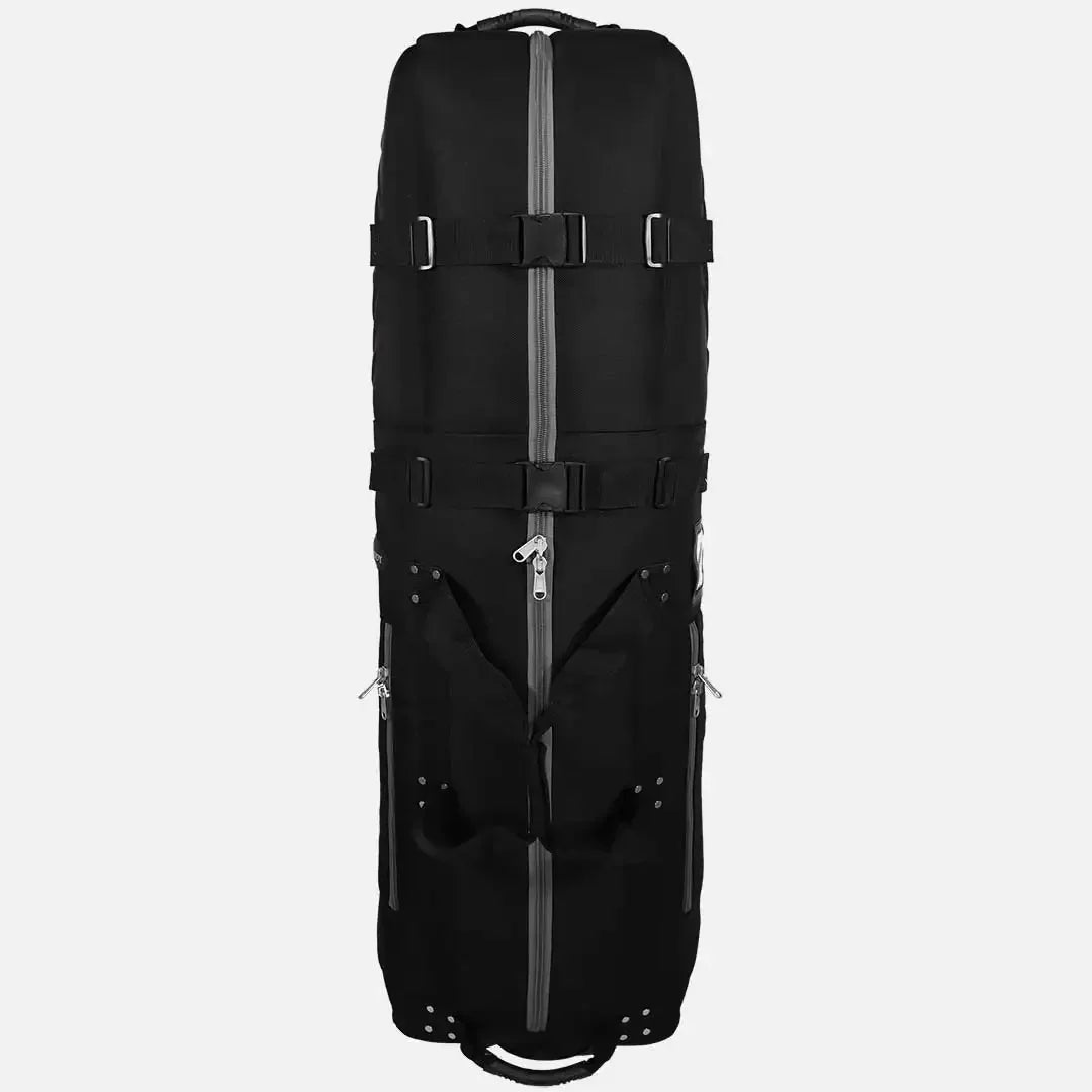 CaddyDaddy First Class Golf Travel Bag, a hybrid hard-top wheeled golf club travel cover