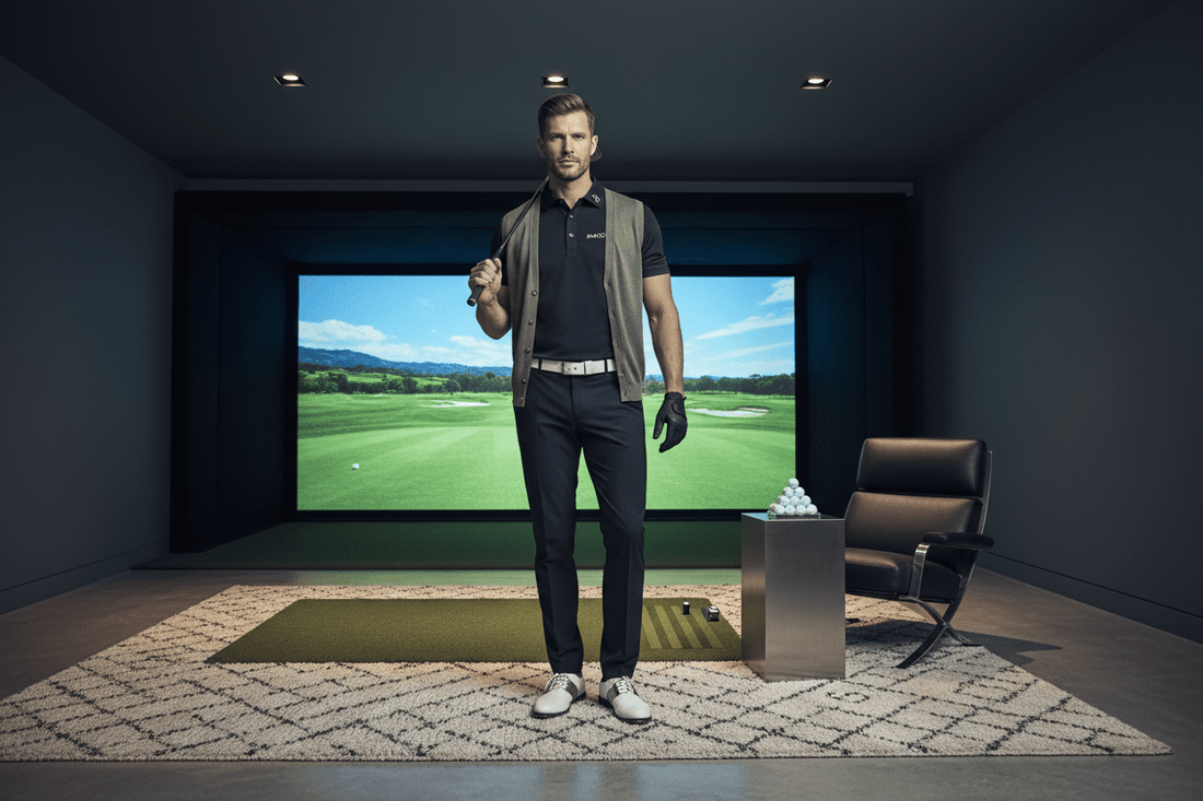 How to Set Up a Golf Simulator in Your Garage | ANKSO - ANKSO®