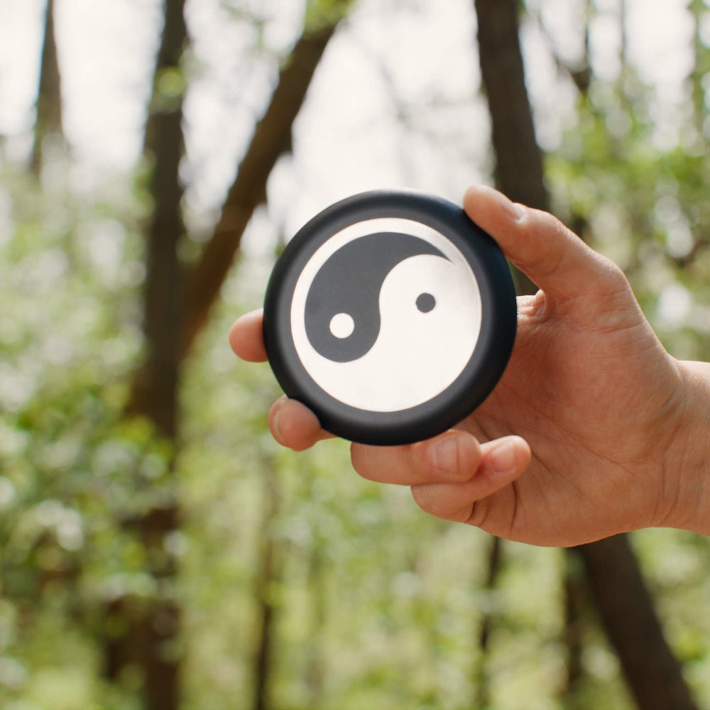 Aluminum Black Ying Yang Dirty Birdie Mini Marker - ANKSO®