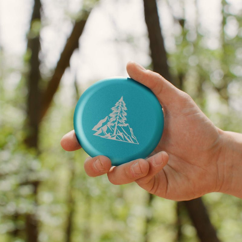 Aluminum Teal Mountain Dirty Birdie Mini Marker - ANKSO®