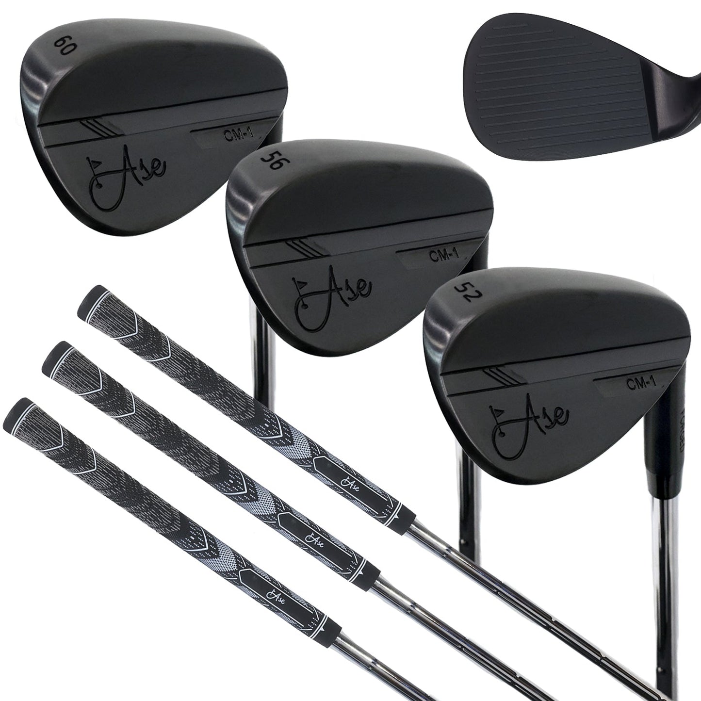 Ase BLACKOUT 3 - Piece Wedge Set (52,56,60) - ANKSO®