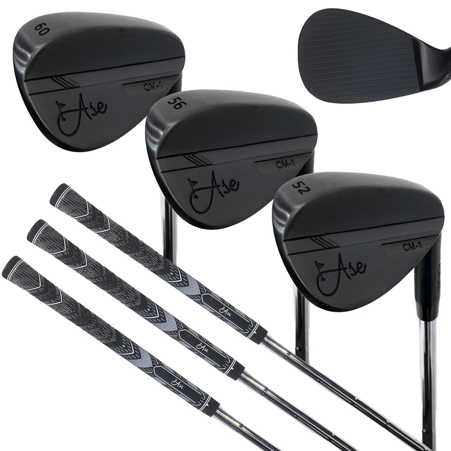 Ase BLACKOUT 3 - Piece Wedge Set (52,56,60) - ANKSO®