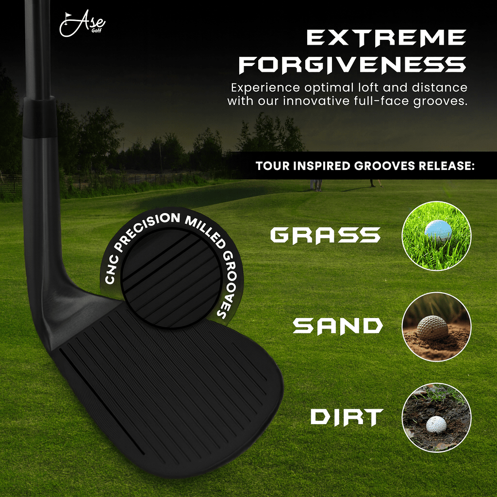 Ase BLACKOUT 3 - Piece Wedge Set (52,56,60) - ANKSO®