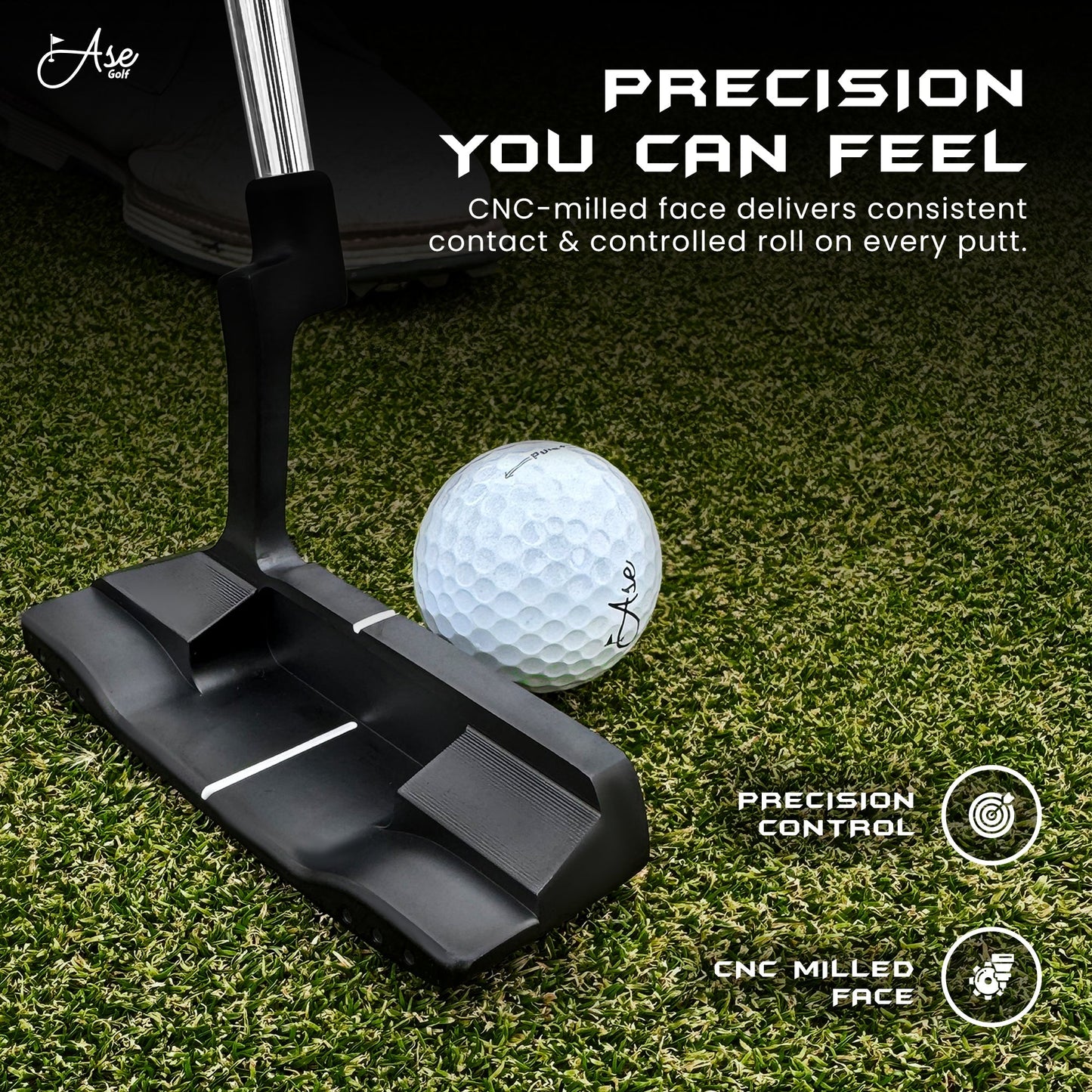 Ase Golf AG1 Blade Putter - ANKSO®
