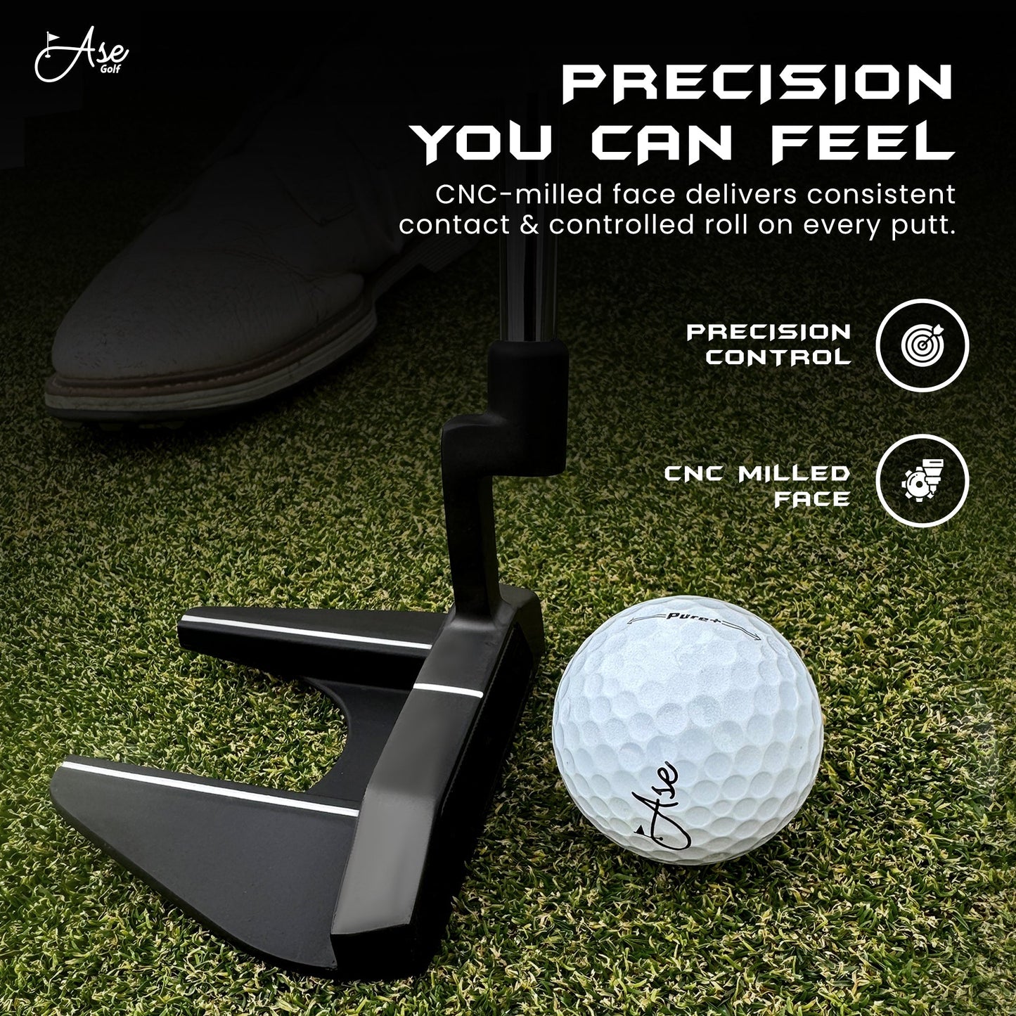Ase Golf AG2 Mallet Putter - ANKSO®
