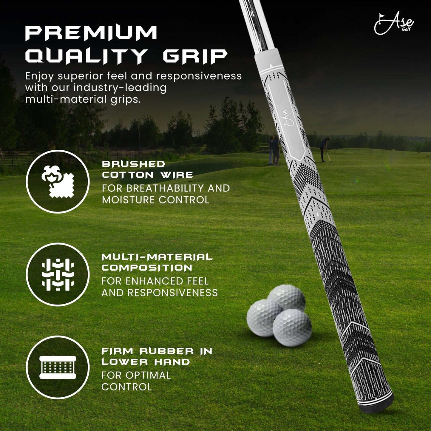 Ase Golf CM - 1 Single Wedge (50,52,54,56,58,60) - ANKSO®