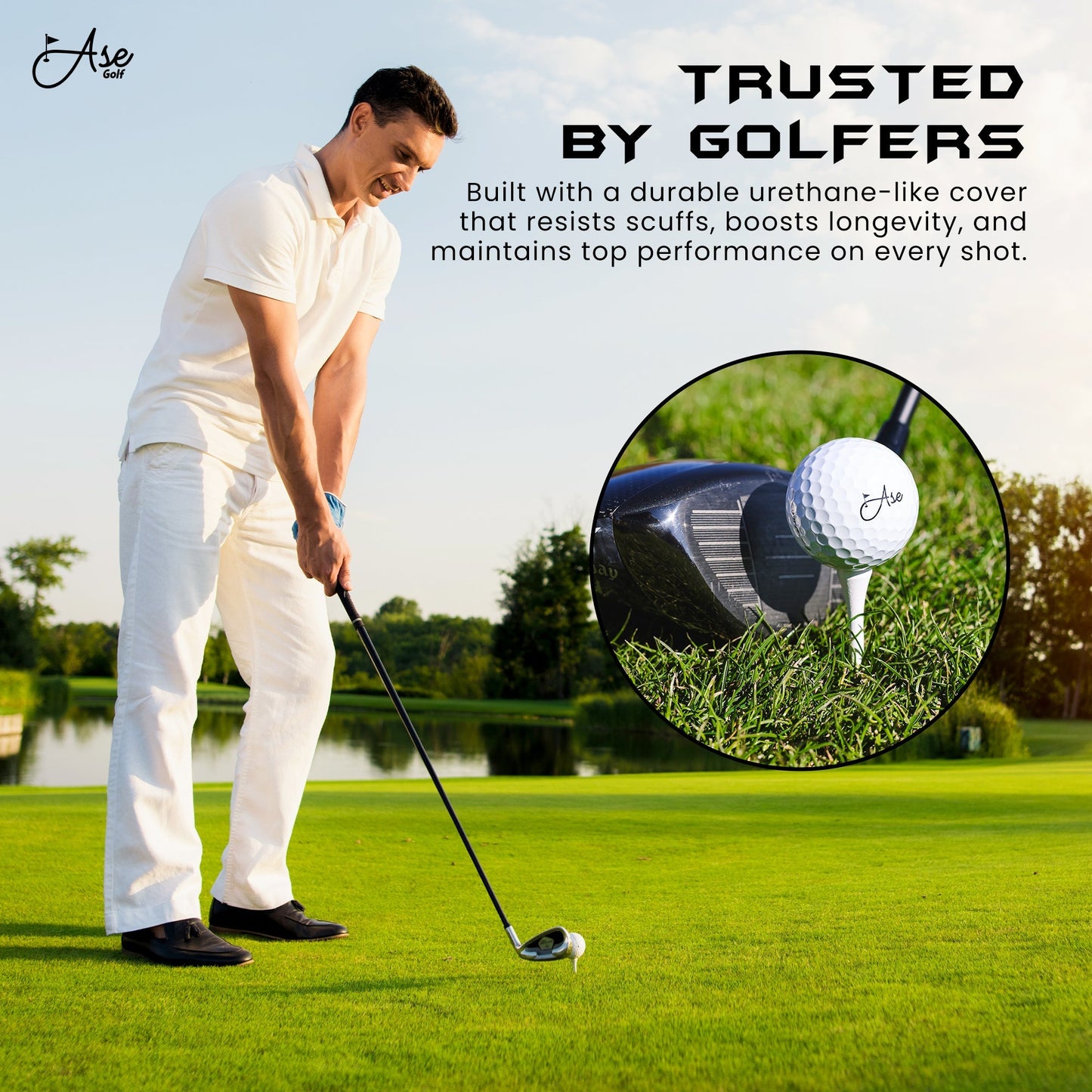Ase Pure+ Golf Ball - ANKSO®