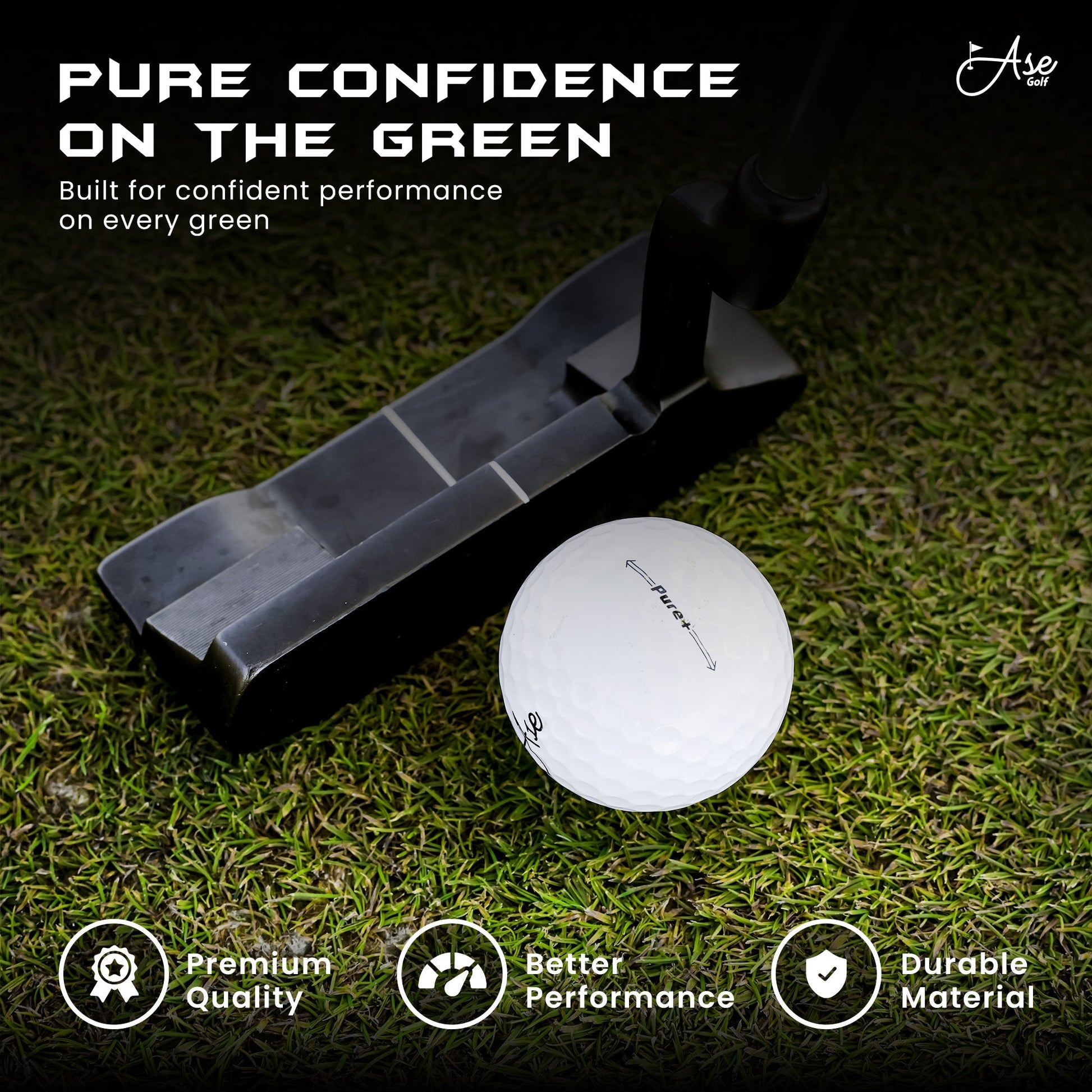 Ase Pure+ Golf Ball - ANKSO®