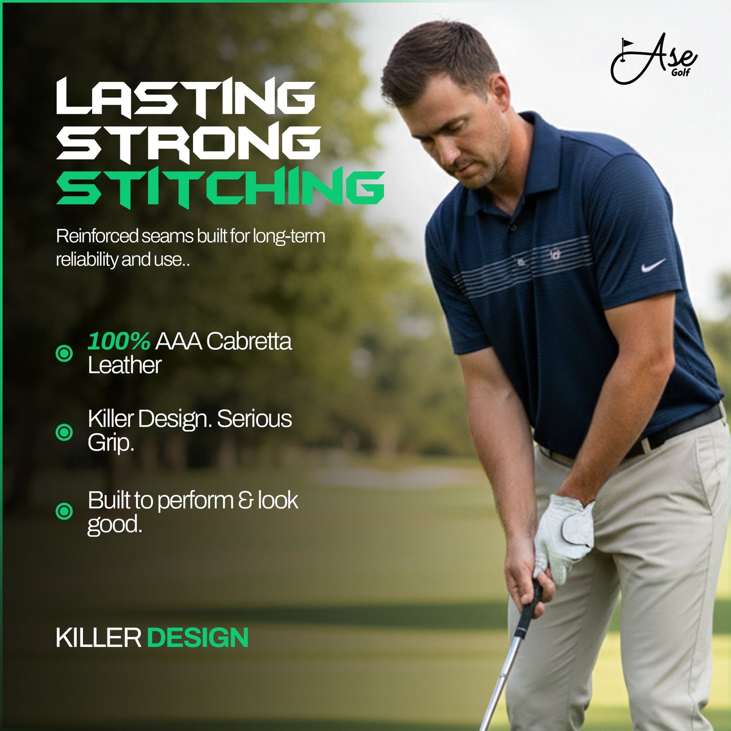 Ase PureGrip Golf Glove - ANKSO®