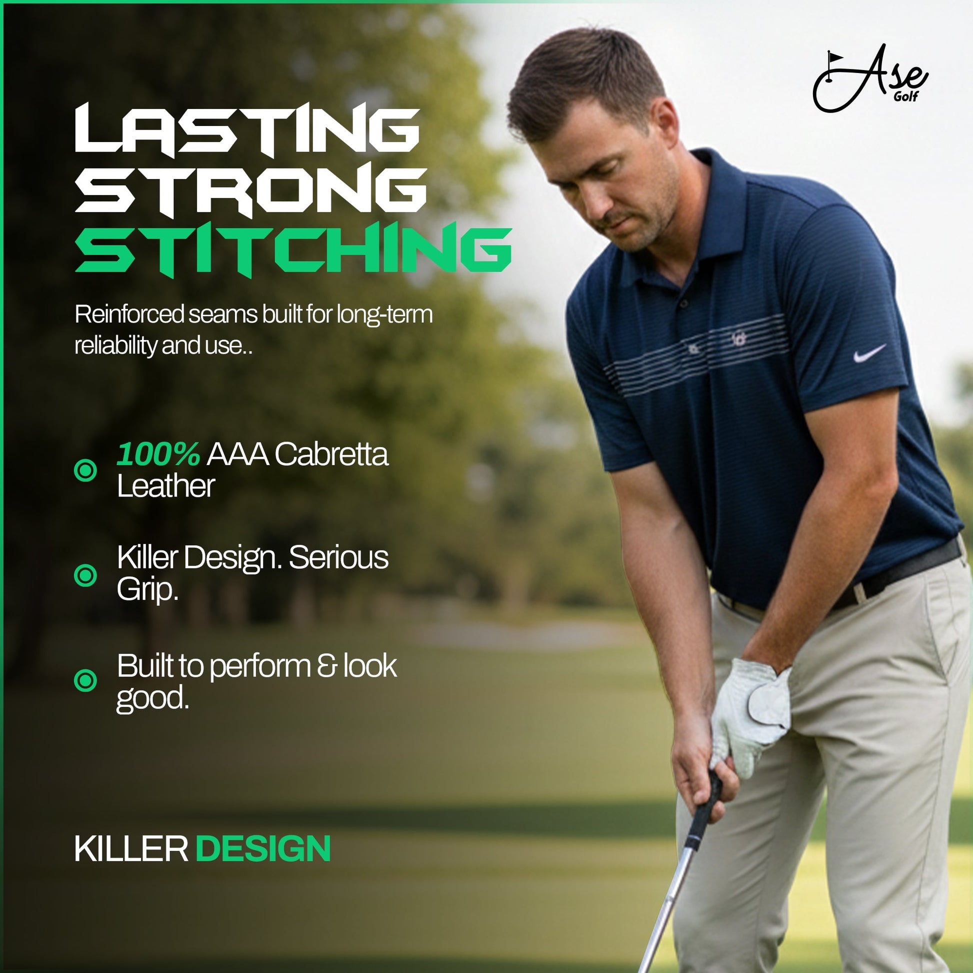 Ase PureGrip Golf Glove - ANKSO®