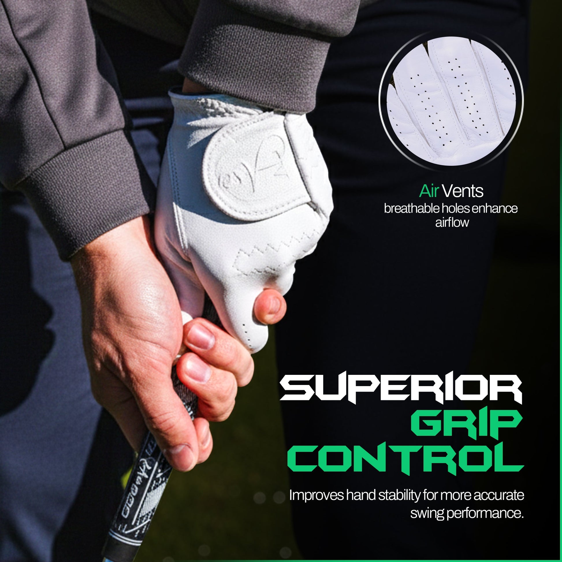 Ase PureGrip Golf Glove - ANKSO®