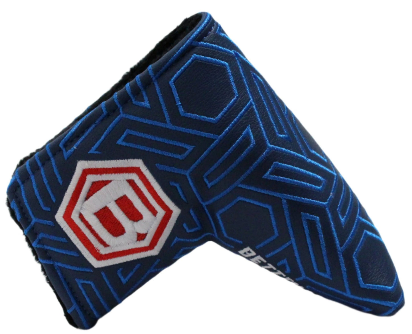 Bettinardi - Limited Run Blue/Black Staggered Pattern Blade Putter Headcover - ANKSO®