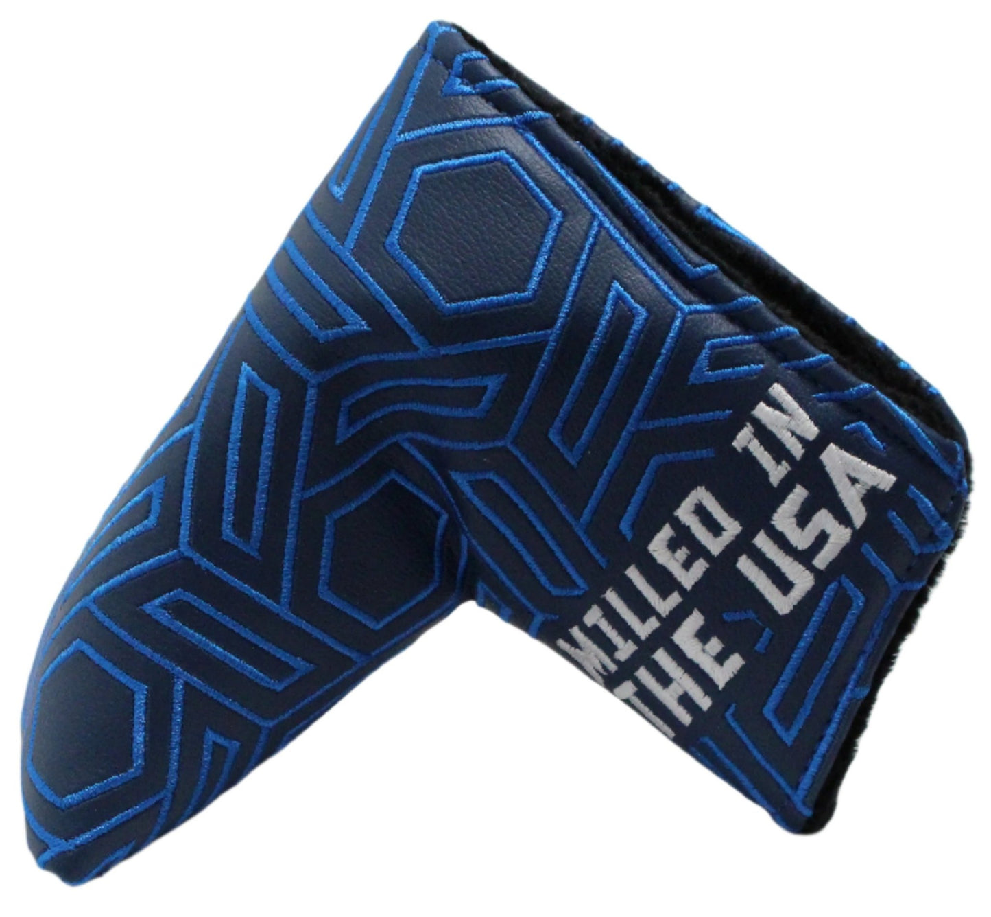 Bettinardi - Limited Run Blue/Black Staggered Pattern Blade Putter Headcover - ANKSO®