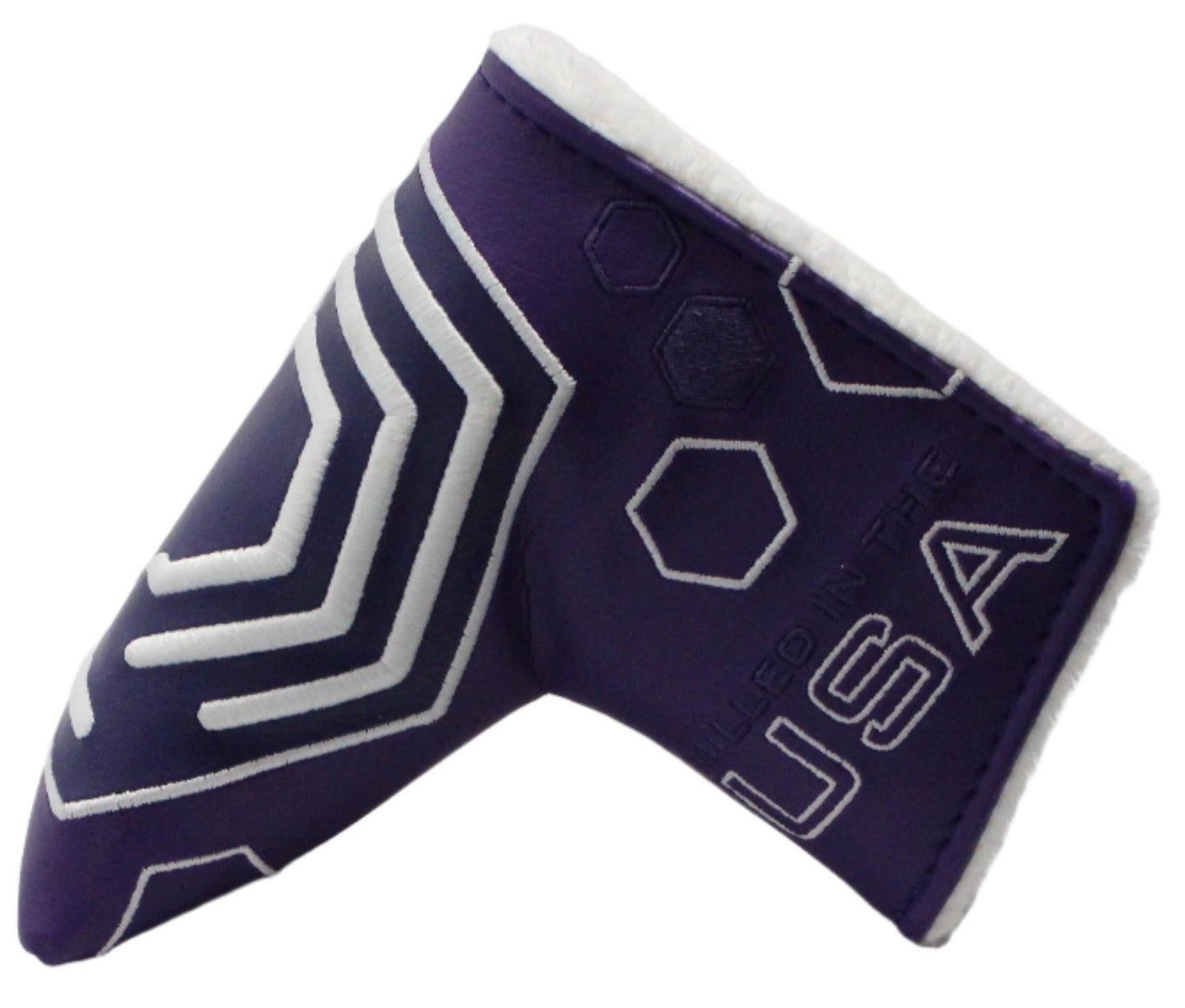 Bettinardi - Purple/White Hive Pattern Blade Putter Headcover - ANKSO®