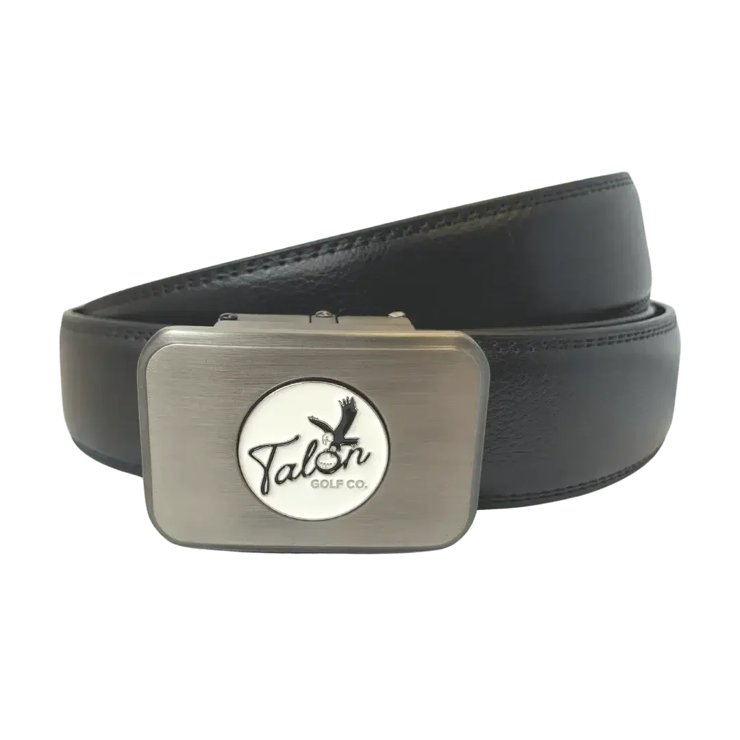 Black Eagle Leather Belt w/ Magnetic Ball Marker - ANKSO