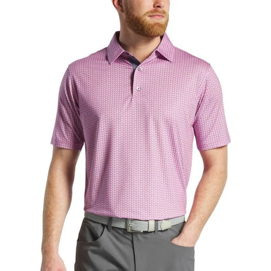 FootJoy Leaf Print Lisle Golf Polo - ANKSO®