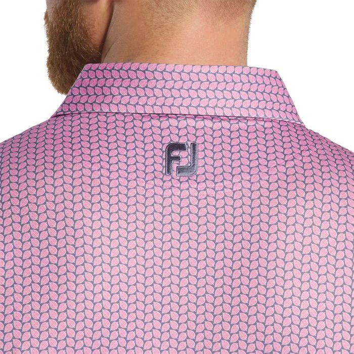 FootJoy Leaf Print Lisle Golf Polo - ANKSO®