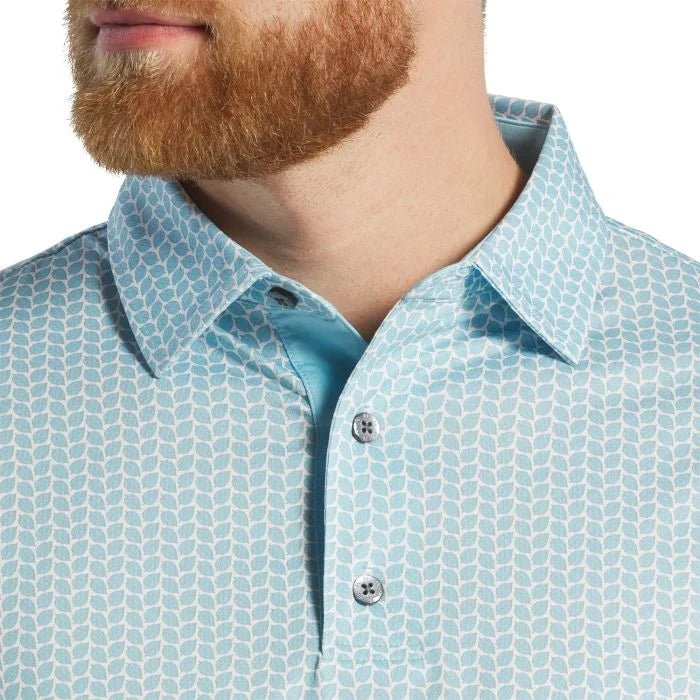 FootJoy Leaf Print Lisle Golf Polo - ANKSO®