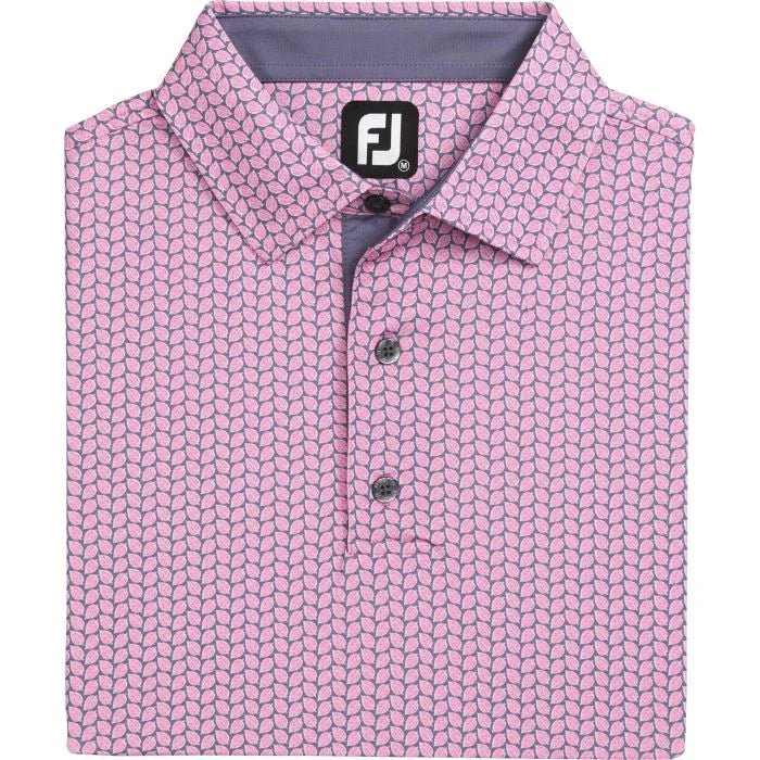 FootJoy Leaf Print Lisle Golf Polo - ANKSO®