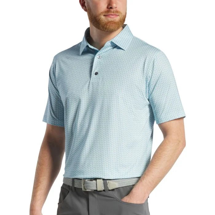 FootJoy Leaf Print Lisle Golf Polo - ANKSO®
