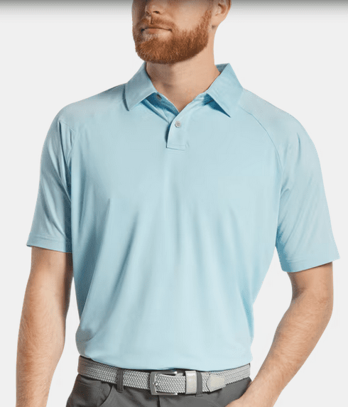 FootJoy Texture Mix Solid Golf Polo - ANKSO®