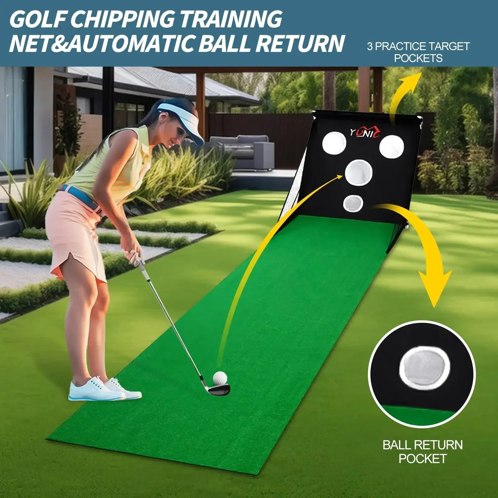 Golf Practice Chipping Net - ANKSO