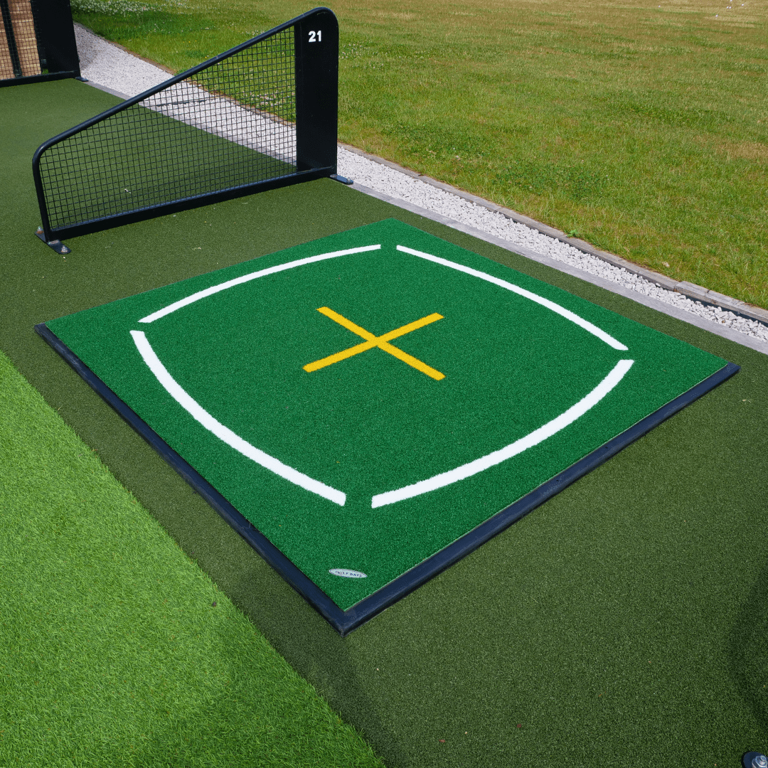 GolfBays Academy Hitting Mat - 4'11 x 4'11 - ANKSO®
