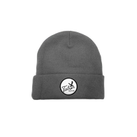 Grey Beanie w/ Script Logo - ANKSO