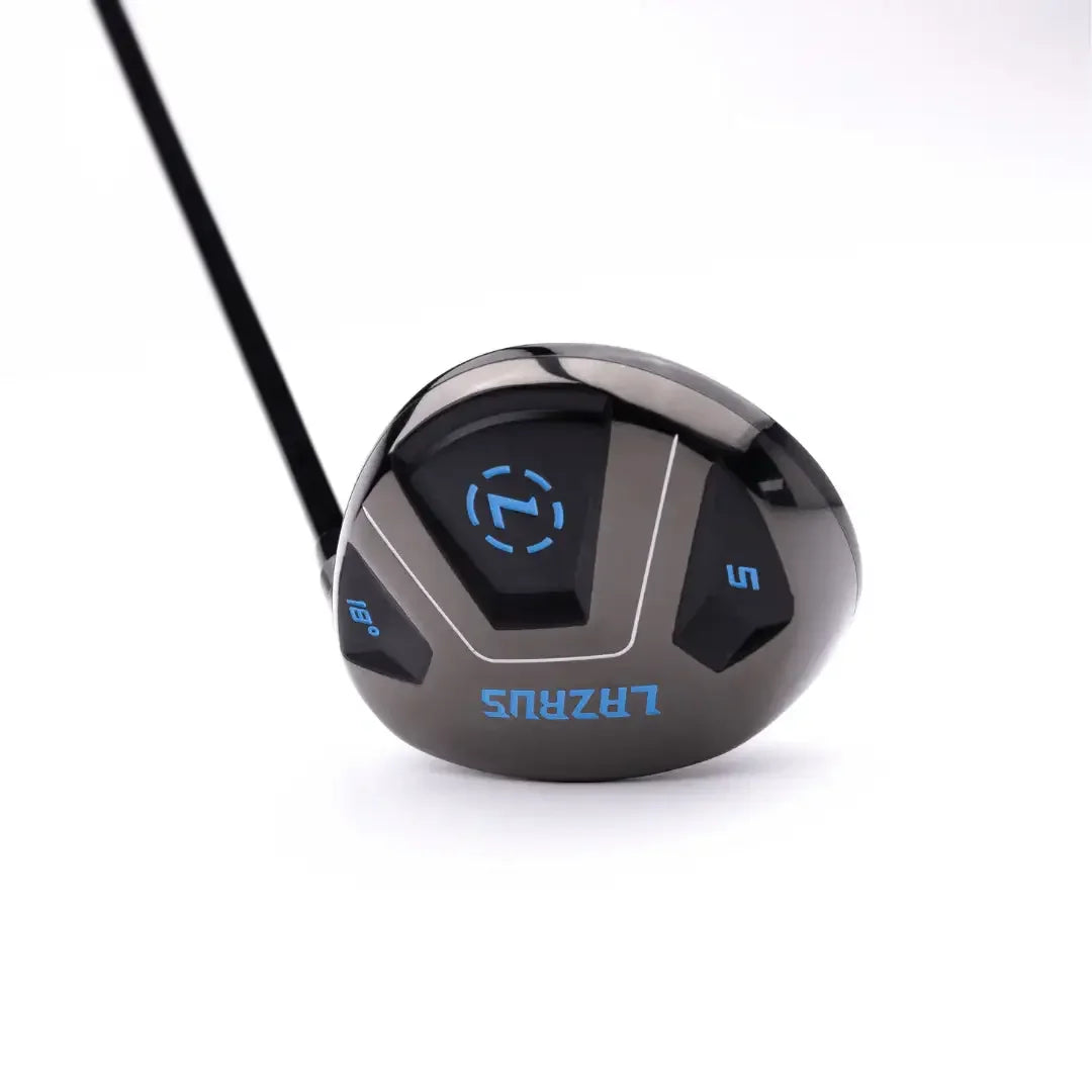 Lazrus adjustable 5-wood golf club with 18° loft displayed on white background