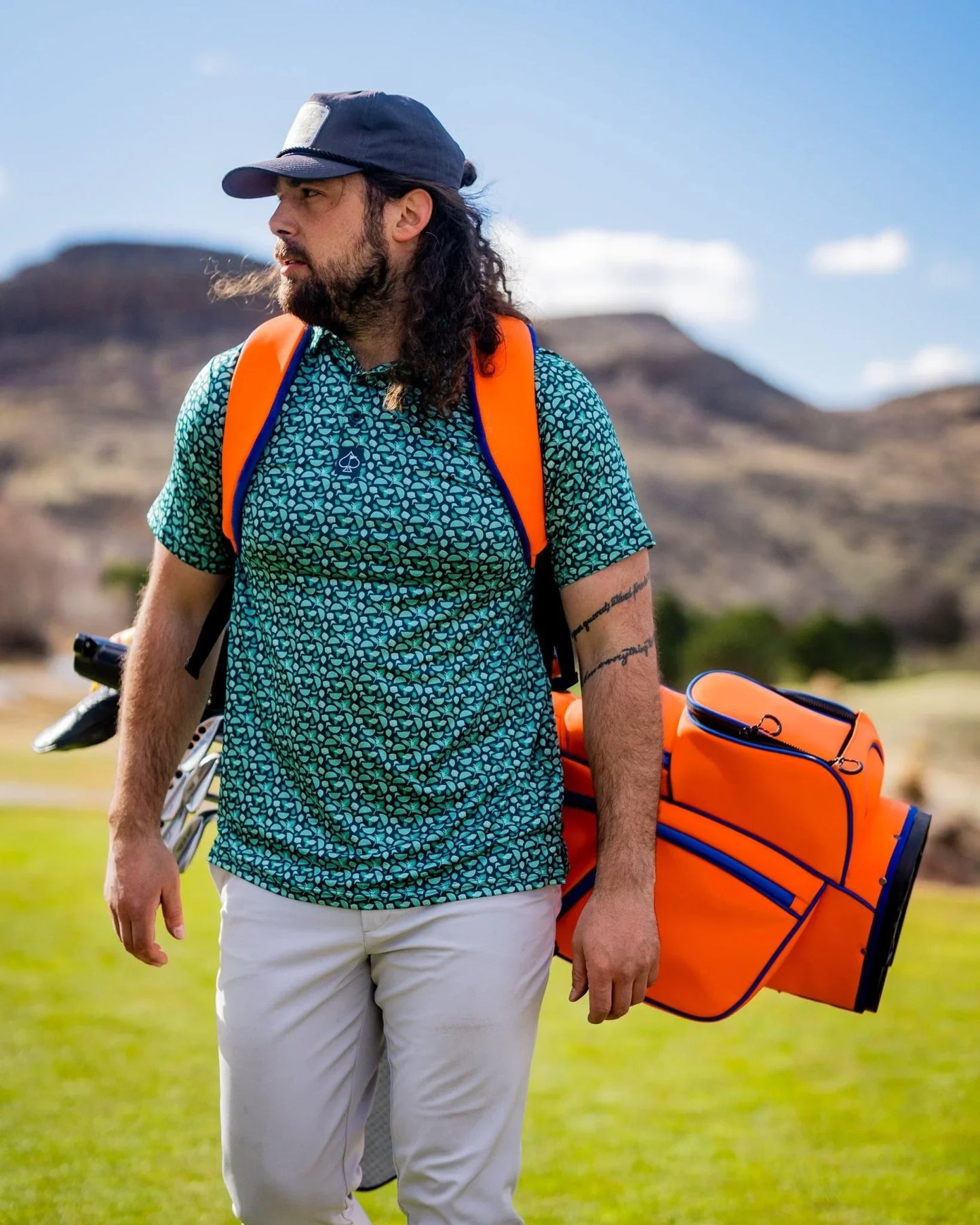 Player Preferred™ Golf Bag - Orange Crush - ANKSO
