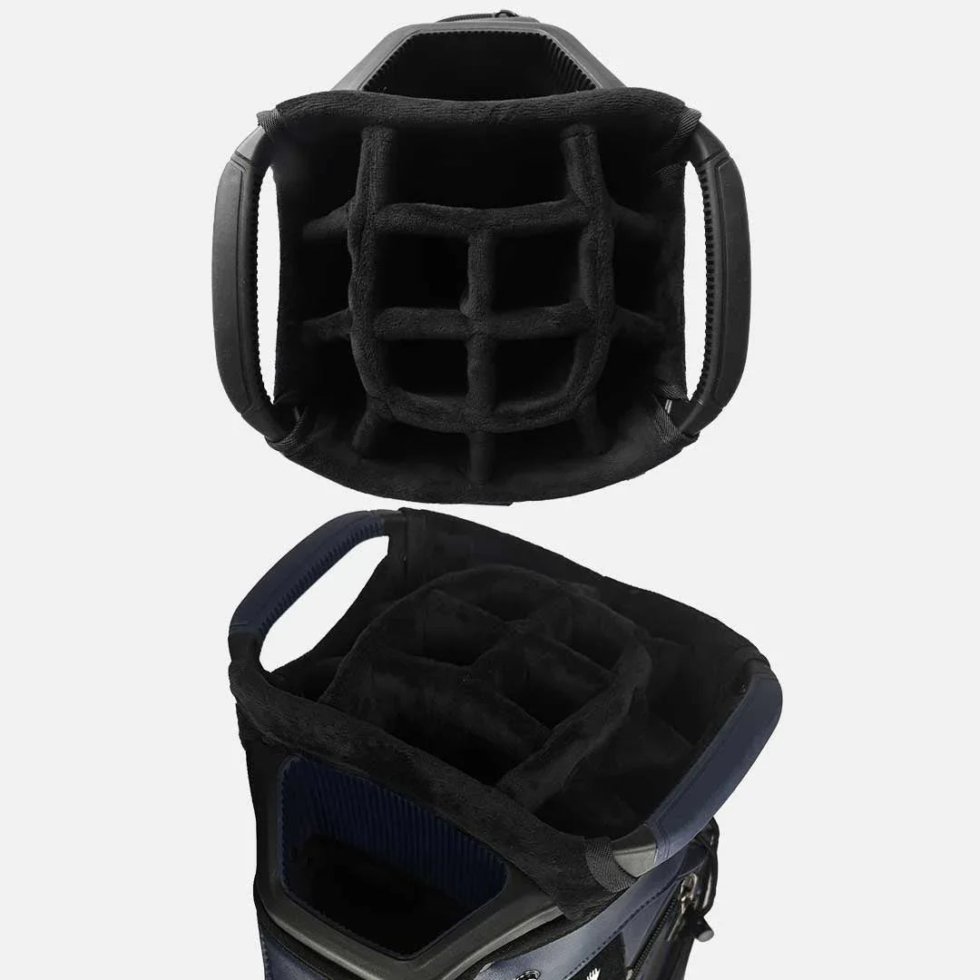 RevCore Lux Golf Cart Bag | 14 Way Velvet Lined Dividers - ANKSO