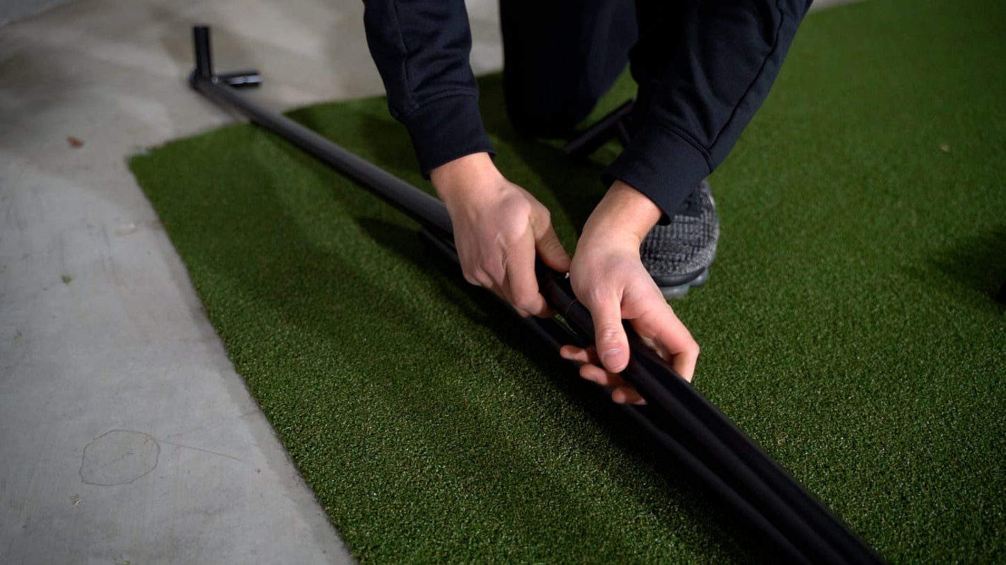 SimBox Golf Simulator Enclosure - 7 sizes, Pro + Impact Screen and Frame INCLUDES FREE SIDE BARRIERS - ANKSO®
