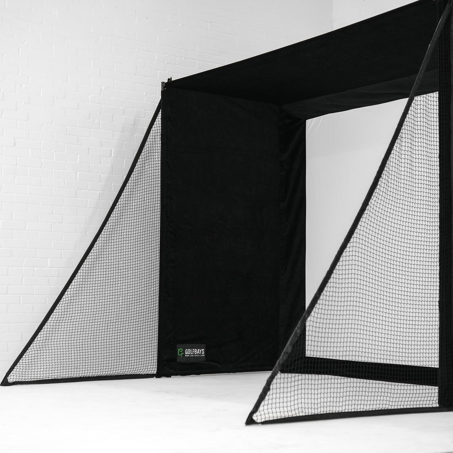 SimBox Golf Simulator Enclosure - 7 sizes, Pro + Impact Screen and Frame INCLUDES FREE SIDE BARRIERS - ANKSO®