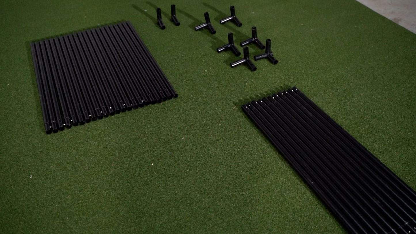 SimBox Golf Simulator Enclosure - 7 sizes, Pro + Impact Screen and Frame INCLUDES FREE SIDE BARRIERS - ANKSO®