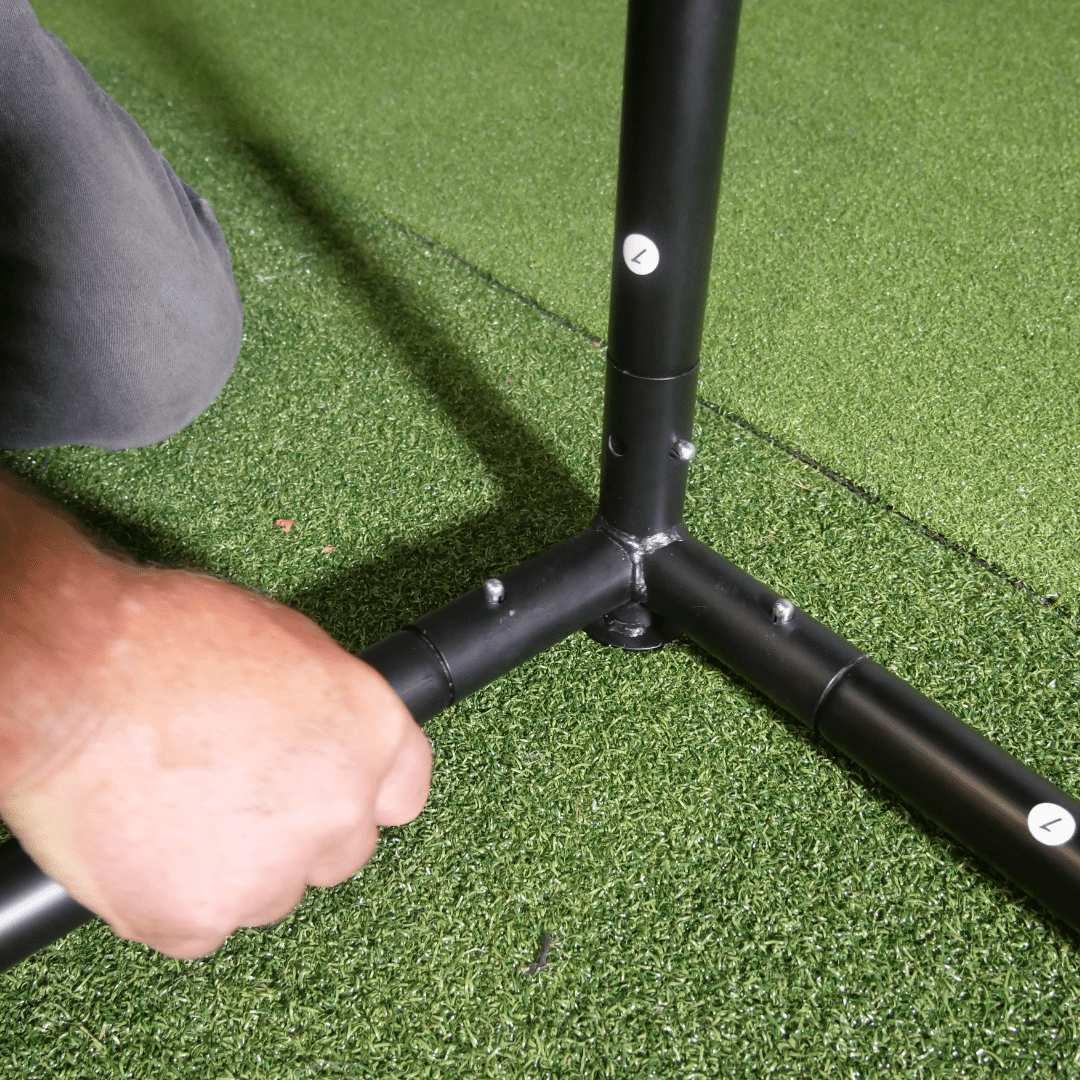 SimBox Golf Simulator Enclosure - 7 sizes, Pro + Impact Screen and Frame INCLUDES FREE SIDE BARRIERS - ANKSO®