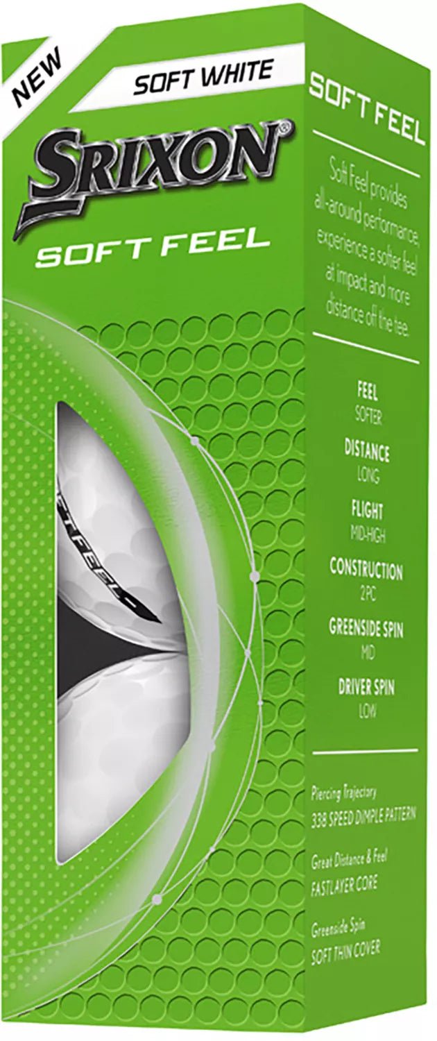 Srixon 2025 Soft Feel Golf Balls - ANKSO®