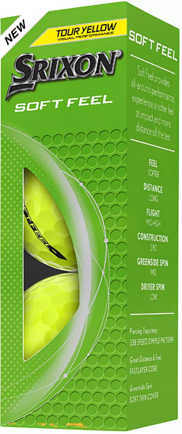 Srixon 2025 Soft Feel Golf Balls - ANKSO®