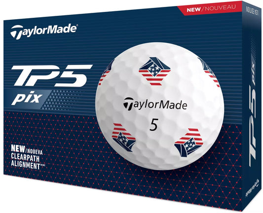 TaylorMade 2024 TP5 pix 3.0 USA Golf Balls - ANKSO®