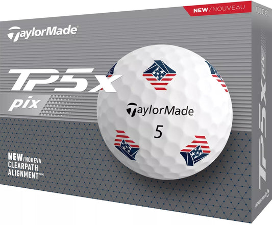 TaylorMade 2024 TP5x pix 3.0 USA Golf Balls - ANKSO®
