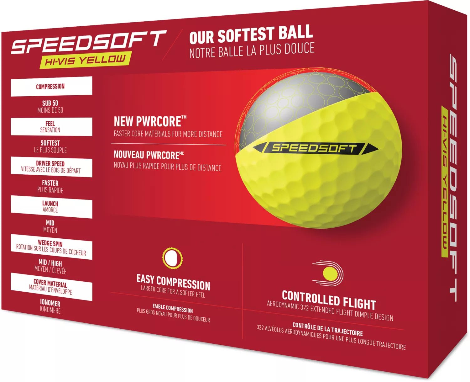 TaylorMade SpeedSoft Golf Balls - ANKSO®