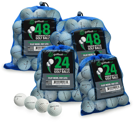TaylorMade TP Penta Mix - Select Used Golf Balls in Bulk Mesh Bags - ANKSO