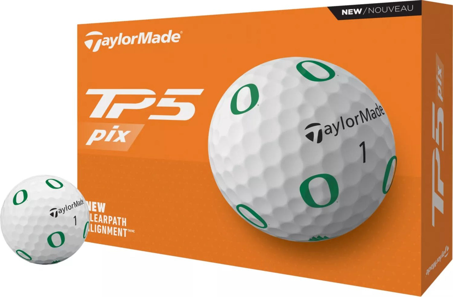 TaylorMade TP5 pix Oregon Ducks Golf Balls - ANKSO®