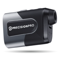 Precision Pro Titan slope rangefinder in black and gray with textured grip and eyepiece