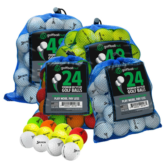 Used Srixon Mix Golf Balls - Bulk Mesh Bags - ANKSO