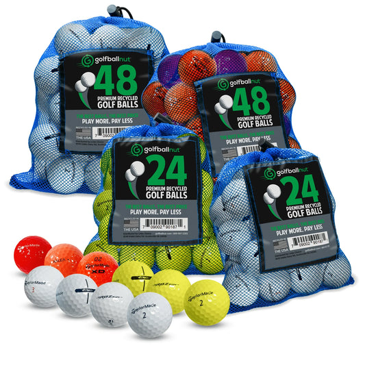 Used Taylormade Mix Golf Balls - Bulk Mesh Bags - ANKSO